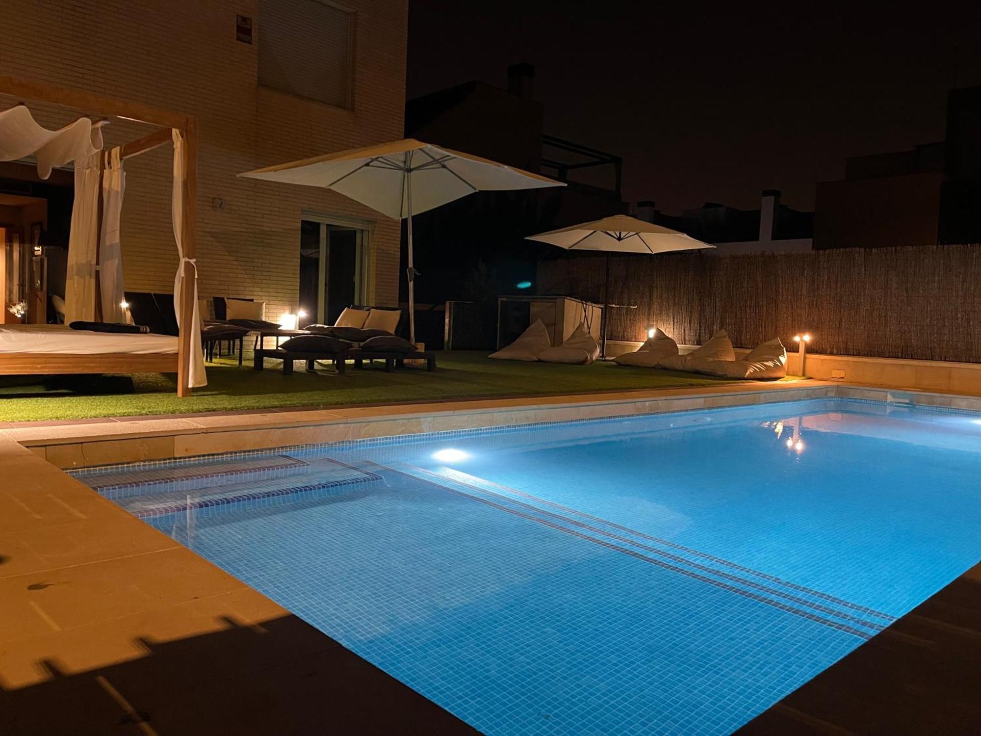 Valdevebas Chalet Con Piscina Madrid Exterior foto