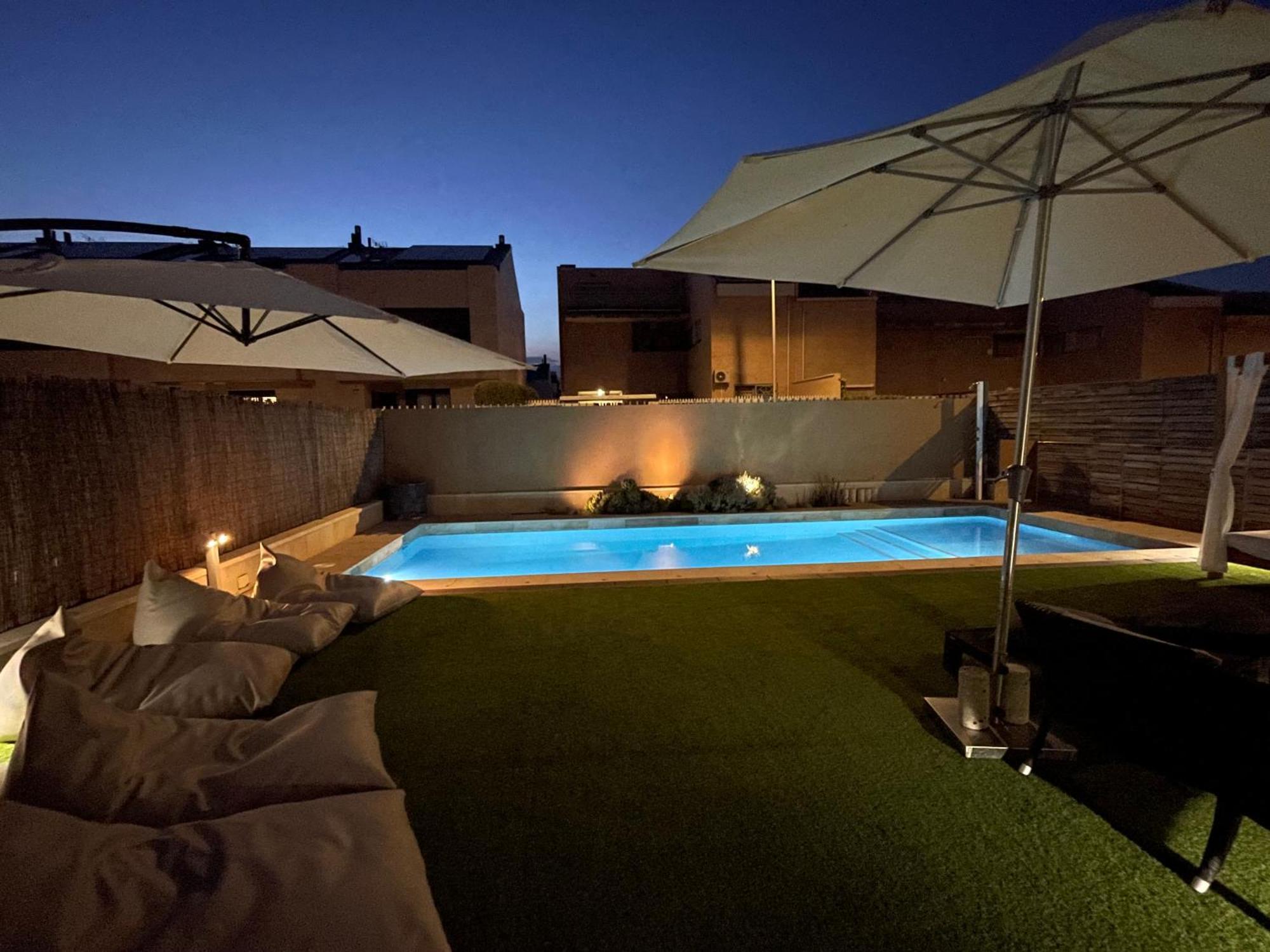 Valdevebas Chalet Con Piscina Madrid Exterior foto
